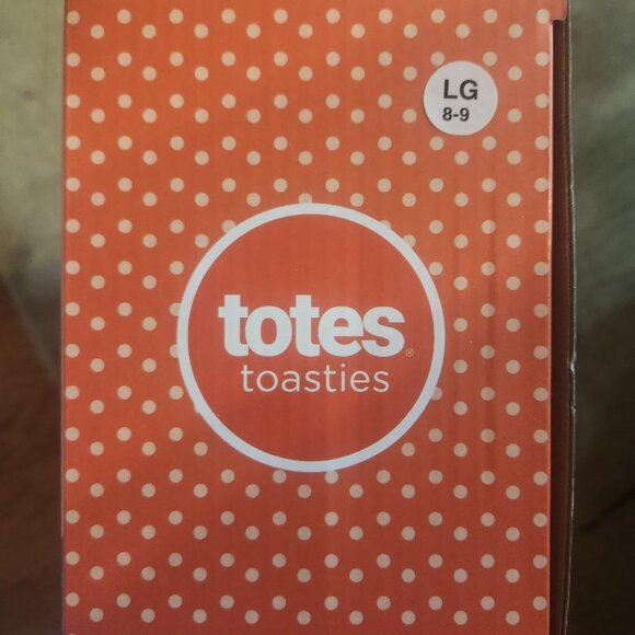 TOTES Toasties "Memory Foam slippers" Womens-BRAND NEW-IN BOX!! - Picture 5 of 5
